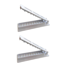 pezzi Kebab Maker BBQ Carne Spiedo Macchina Riutilizzabile per Barbecue Cucina Griglia Accessori, Bianco