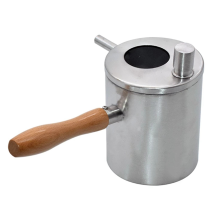 Beeswax Pouring Pot Stainless Steel Melting Wax Melter Candle Tool Boiling Beekeeping