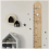 Misuratore di altezza in legno per bambini, modello patchwork a forma di stella 4