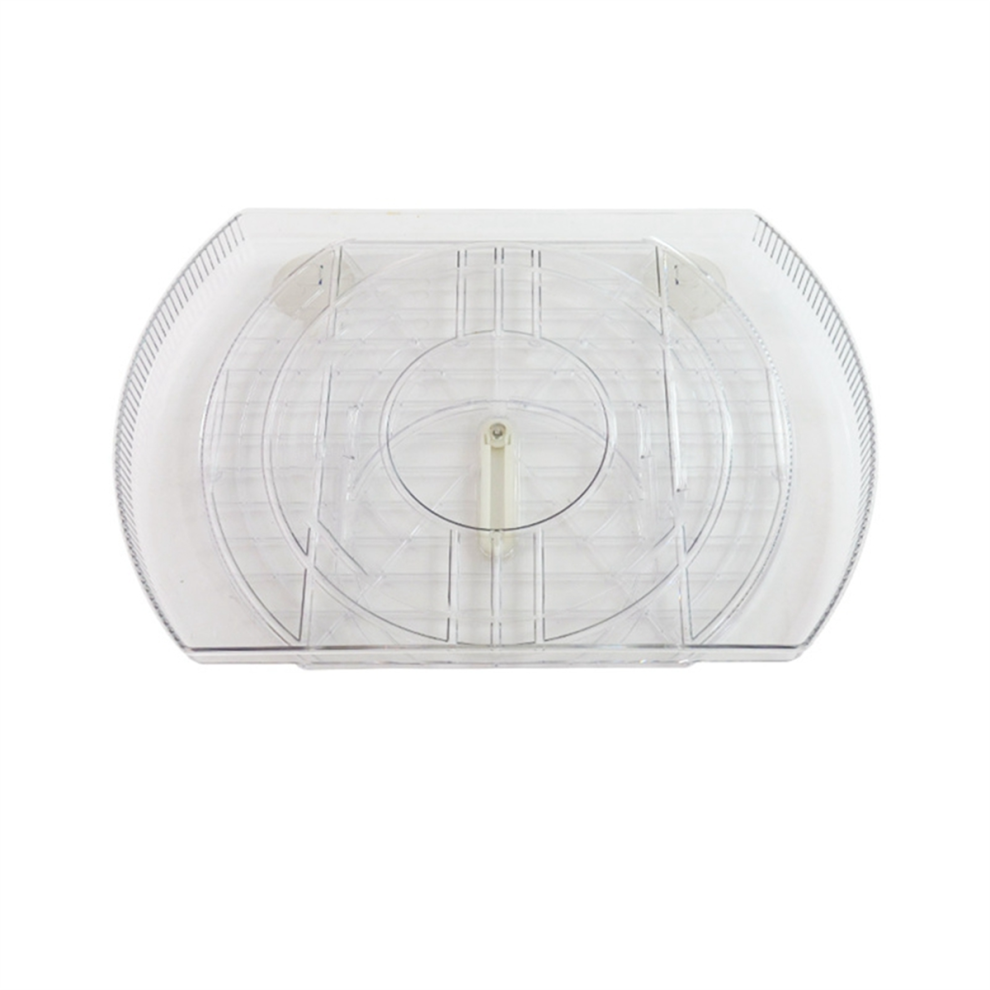 Turntable For Refrigerator, Square Organizer Fridge Cabinet, Pantry, 1 Pack - Clear 4852872814997