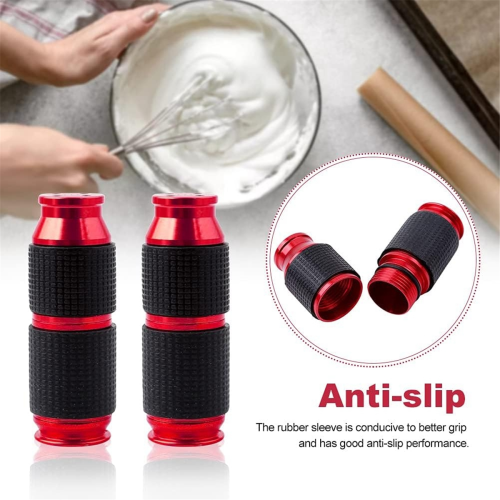 Lot de 2 décapsuleurs distributeurs antidérapants pour desserts (bleu) 2