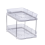 2-Tier Multi-Purpose Bathroom Organizers and Storage, Stackable Kitchen Pantry Organization S 1