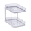 2-Tier Multi-Purpose Bathroom Organizers and Storage, Stackable Kitchen Pantry Organization S 2