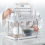 2-Tier Multi-Purpose Bathroom Organizers and Storage, Stackable Kitchen Pantry Organization S 4
