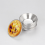25 Pack Egg Tart Mold Cup Base, Round Resuable Nonstick (Aluminum) 2