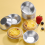 25 Pack Egg Tart Mold Cup Base, Round Resuable Nonstick (Aluminum) 7
