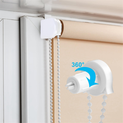 Replacement Roller Blind No Drilling17 mm Holder Window Double Clamp Chain Hoist 1
