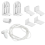 Replacement Roller Blind No Drilling17 mm Holder Window Double Clamp Chain Hoist 1