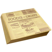 Carta antiolio, fogli resistenti al grasso, panini, pizza, fast food