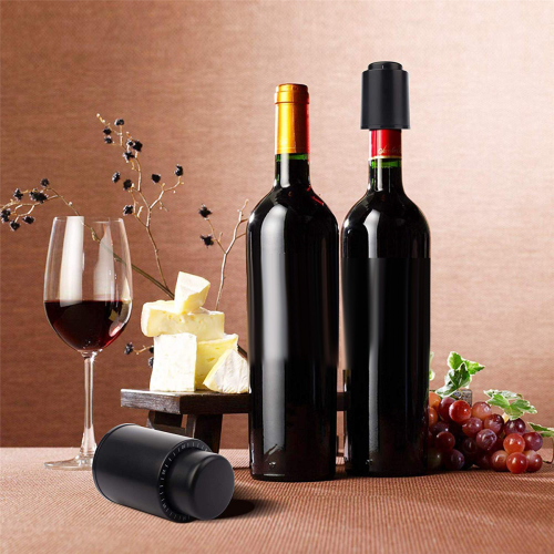 2 Pack Wine Bottle Stopper Vacuum Stoppers Reusable Preserver Corks 2