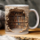 3D Bookshelf Mug a Library Shelf Cup, Space Design Multi-Purpose Ceramic Mug, Mug,A 4