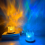 USB Remote Control Table Light Crown Water Wave Night Flame Atmosphere Lamp Room Bedside Bar Decor Lighting 3