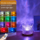 USB Remote Control Table Light Crown Water Wave Night Flame Atmosphere Lamp Room Bedside Bar Decor Lighting 2