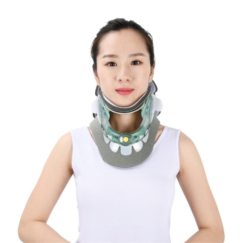 Cervical Traction Device Neck Corrector Collar Stretch Protector Spine Fixation Support Brace Braces 2