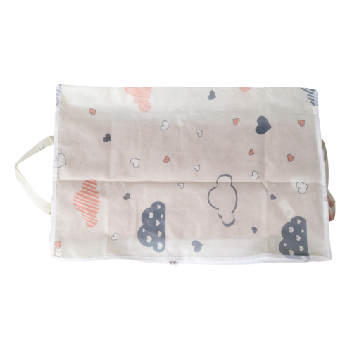 Storage Bag, Clothes Comforter Folding Organizer Bag with Handle, for Organizing Bedroom A 2