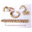 4Pcs Braided Curtain Tiebacks for Drapes, Rustic Holdbacks, Handmade Ties Sheer/Light Weight Drapes 5