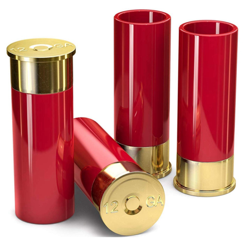 4 Stück 12 Gauge Schnapsgläser Tequila-Glas