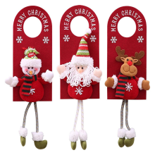 Door Hanging Christmas Decor Doll Clothes Rack Ornaments Xmas Tree Pendant