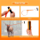 4PCS 4,9 Ft Deer Drag Orange Harness Abschleppseil und Puller Jagd Zubehör 6