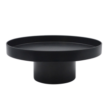 ABS Obst Parfüm Kosmetik Tablett Schwarz Weiß Runde Dekorative Organizer Home Dekoration Bord Einfache Lagerung BoardC