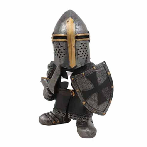1. FC Union Mini Nano Da Giardino Cavaliere Keule - Poliresina Dipinta A Mano, 15,5 Cm, Regalo Per Tifosi