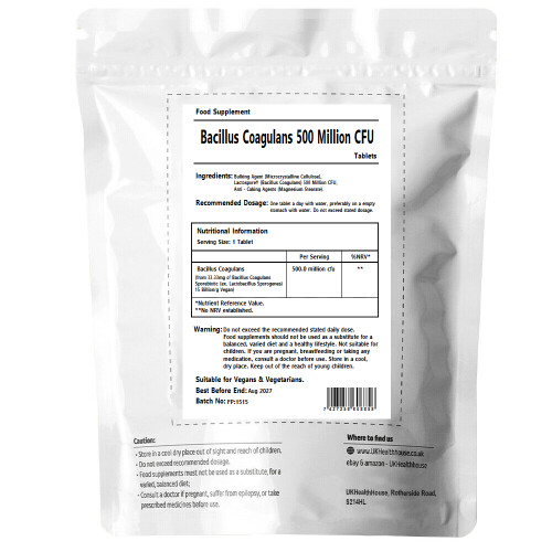 Probiotic Daily - Bacillus Coagulans - 500 Million CFU | 90 Tablets 1