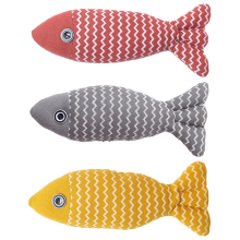 3 Pack Cat Toys Fish,Cat Chew Toy Catnip for Indoor Cats