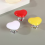 Handle Toilet Button Heart Shaped Tank Push Switch Bathing Room Decor Red 6