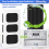 5 Pack for Paultra2 Refrigerator Air Filter Replacement PAULTRA2 Pure Ultra II 4