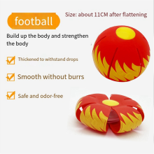 B-Dog Toy, Ball Pet, Magic Deformation UFO Outdoor Training Interactive Throwing Play DISC