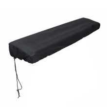 Copritastiera per pianoforte a 61 tasti, elastica, antipolvere, pieghevole, impermeabile con coulisse
