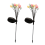 2 Pack 10LED Easter Eggs for Decorations,Easter Decor Garden Lights Decorative Solar Lights,Dinosaur 8
