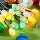2 Pack 10LED Easter Eggs for Decorations,Easter Decor Garden Lights Decorative Solar Lights,Dinosaur 2