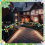 2 Pack 10LED Easter Eggs for Decorations,Easter Decor Garden Lights Decorative Solar Lights,Dinosaur 6