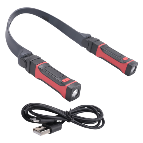 Detachable Neck Light Rechargeable, LED Work with Magnetic Base, Hands Free Light, Around 1