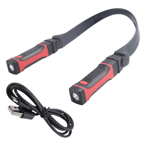 Detachable Neck Light Rechargeable, LED Work with Magnetic Base, Hands Free Light, Around 2