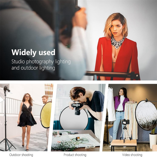 Silver+Gold Light Reflector Diffuser for Studio Photography Lighting and Outdoor 2