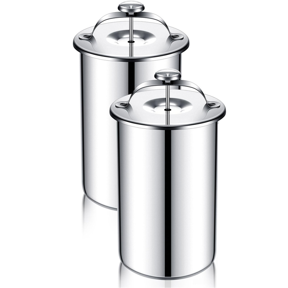 2 Piece Meat Maker Stainless Steel Ham With Thermometer Sandwich Bacon Exogio