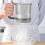 Flour Sifter, Fine Mesh Baking Sifter Cup Semi Automatic Handheld Shaker Sugar 5