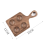 Wood Egg Holder Organizer Rack Stackable Wooden Storage Tray for Kitchen Restaurant Fridge 2