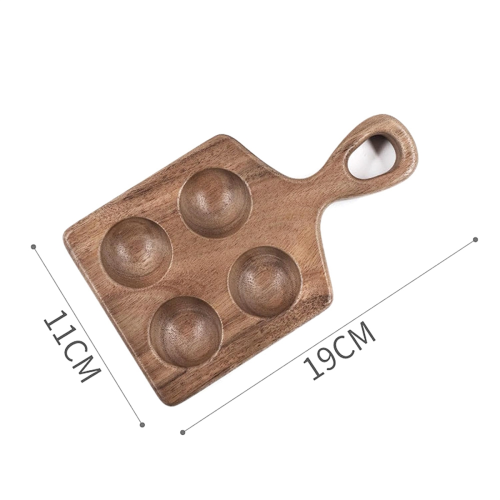 Wood Egg Holder Organizer Rack Stackable Wooden Storage Tray for Kitchen Restaurant Fridge 1