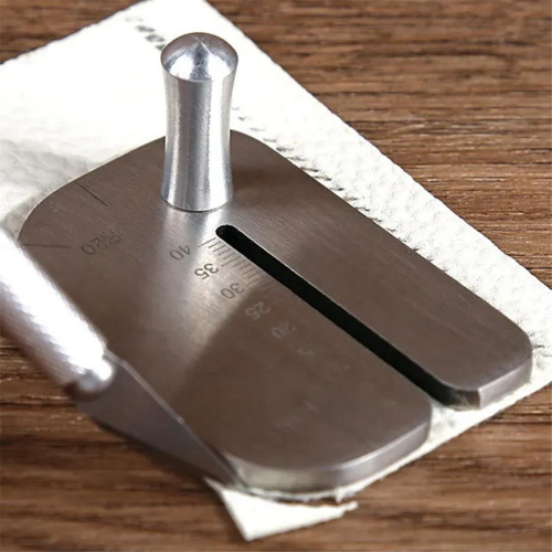 Leather Pulling Board Practical Cutting Ruler Tool Stainless Steel Manual Cut Auxiliary Accessories 1