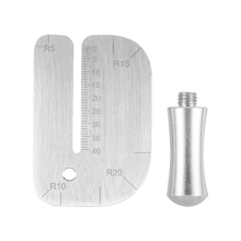 Leather Pulling Board Practical Cutting Ruler Tool Stainless Steel Manual Cut Auxiliary Accessories