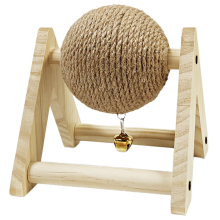 Pet Cat Toys Scratching Scratcher Bunny Chewing Snack Sisal Grinding Claw Board Scratch Toy