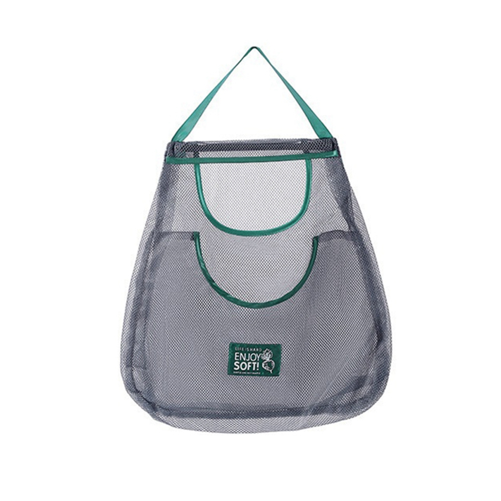 Exogio Reusable Kitchen Hanging Mesh Bag Large Capacity Home Fruit Vegetable Storage No.5