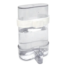 Transparente Fütterung hängen Kanarienvogel Lagerung Container Nymphensittich Sittich Vogel Waterer Wasser Feeder