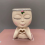 1 pot de fleurs décoratif en résine pour visage 4