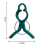 Secured Plastic Plant Clips, Support Clips for Climbing Plants, Fixing Tomato A 6