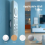 6PCS Magnetic Remote Control Holder, Wall Mount Organizer, Much Stable, Self-Adhesive for Flat 7