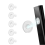 6PCS Magnetic Remote Control Holder, Wall Mount Organizer, Much Stable, Self-Adhesive for Flat 2
